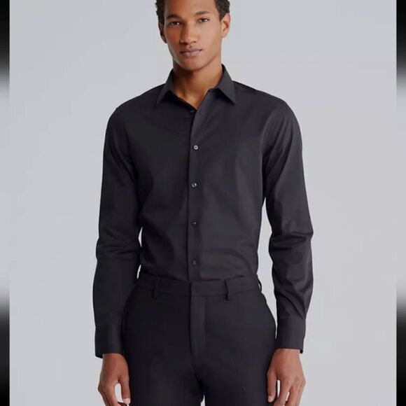 Calvin klein slim fit long sleeve button up shirt - Picture 2 of 12